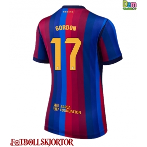 Barcelona Anthony Gordon #17 Hemmatröja Dam 2026-27 Kortärmad